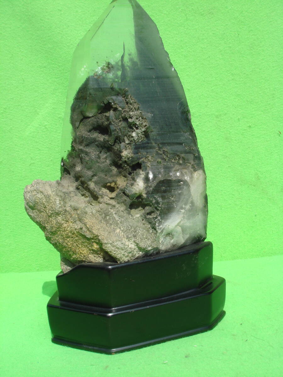 ☆超迫力☆天然水晶☆ヒマラヤ産☆高透明☆虹入り☆100A六角柱 ☆超迫力☆天然水晶☆ヒマラヤ産☆高透明☆虹入り☆100A六角柱