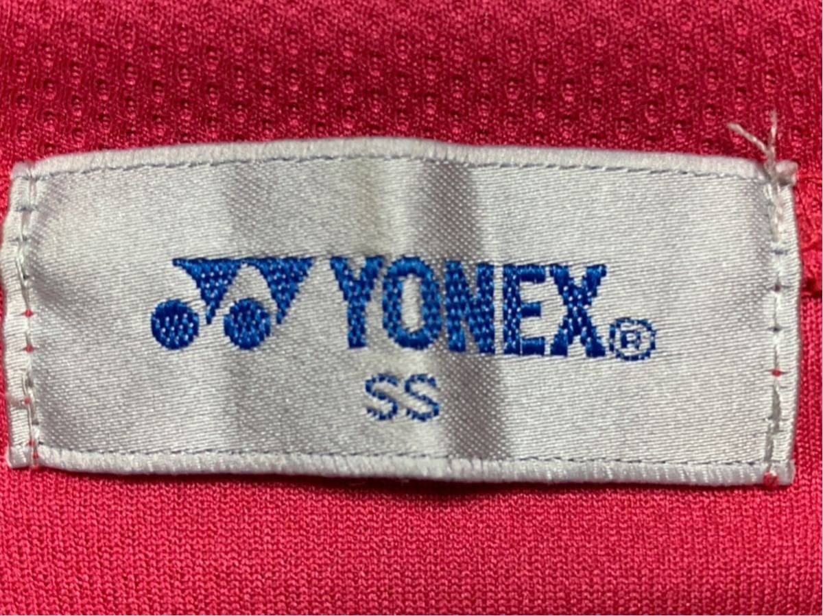 c862 YONEX■ヨネックス 半袖 Tシャツ■ピンク サイズSS■ゆうパケお手軽210ゆうパックお手軽60レタパ510_画像4