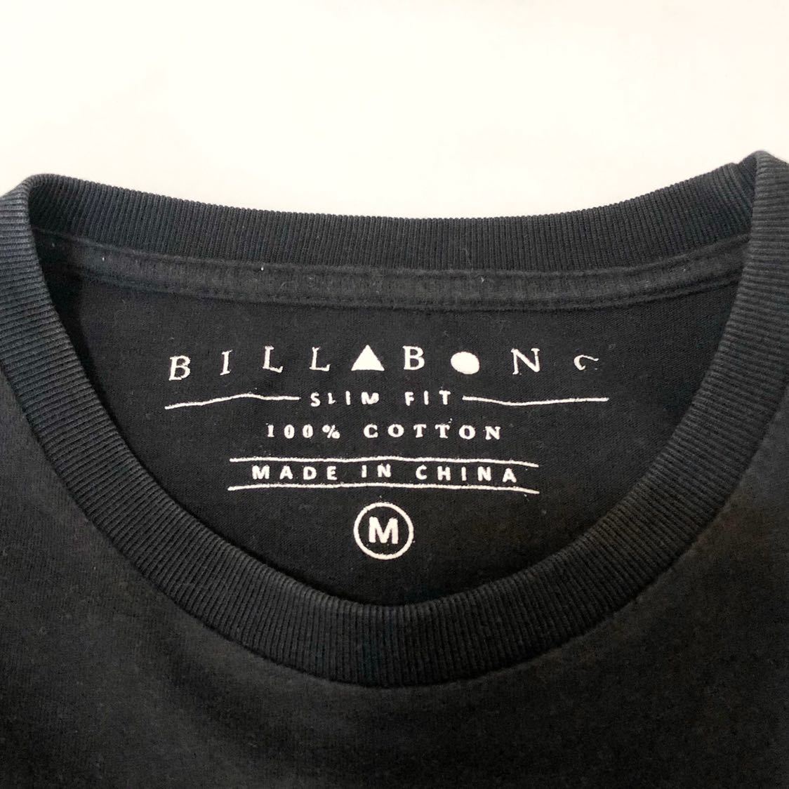 [ free shipping ]BILLABONG Billabong * Logo print short sleeves T-shirt navy navy blue 