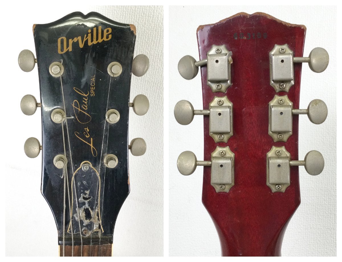 ジャンク Orville オービル les Paul Custom レスポールカスタム ジャンク Orville オービル les Paul Custom レスポールカスタム