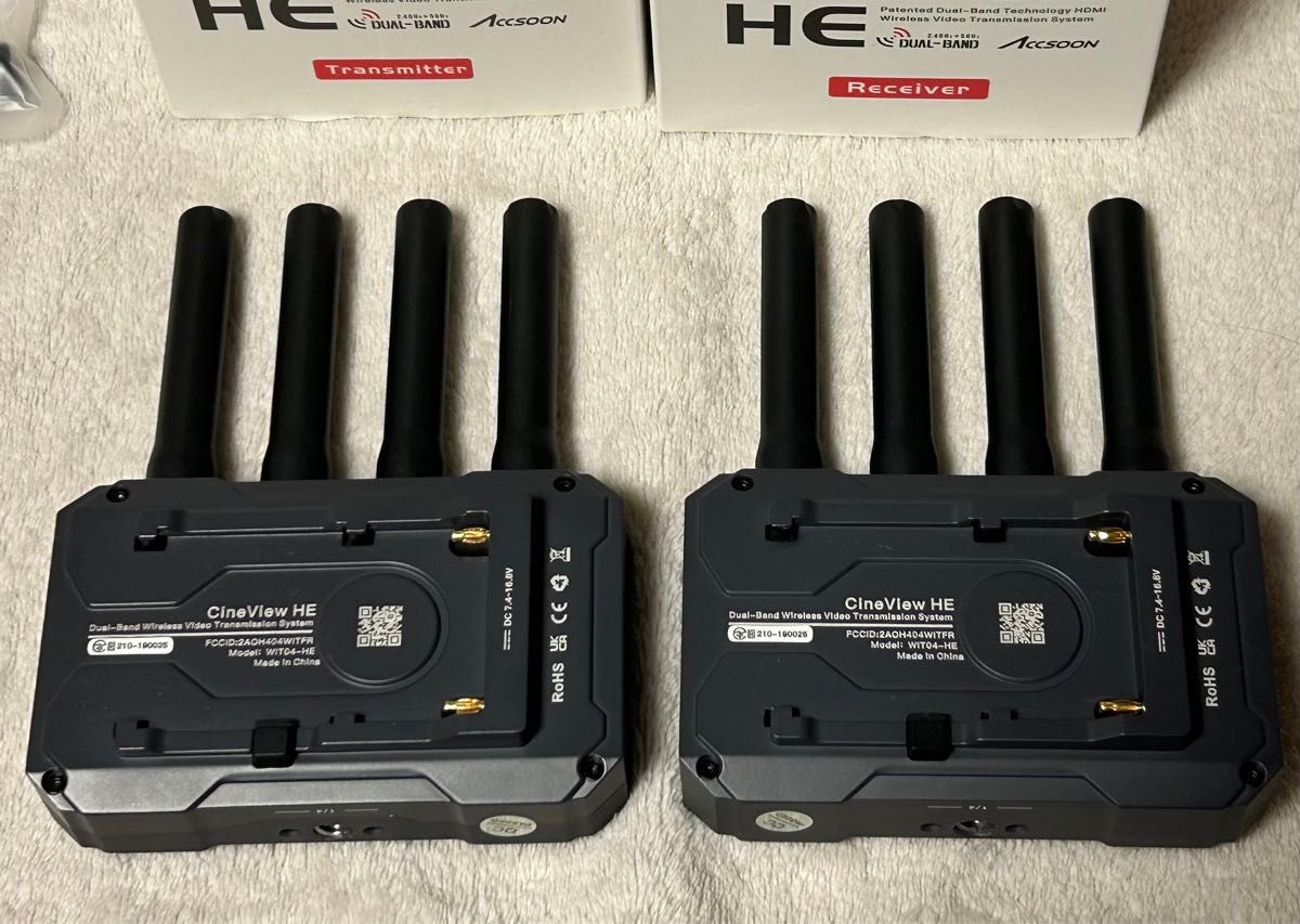 送受信機セット Accsoon CineView HE RX TX HDMIトランスミッター 送受信機セット Accsoon CineView HE RX TX HDMIトランスミッター
