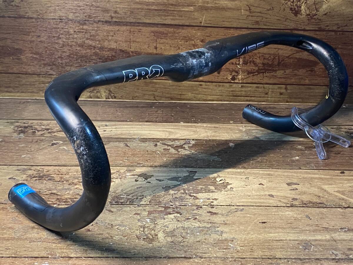 HW816 プロ PRO VIBE AERO CARBON SUPERLIGHT カーボン ドロップハンドル Φ31.8mm エンド部C-C380mm ※傷や擦れあり
