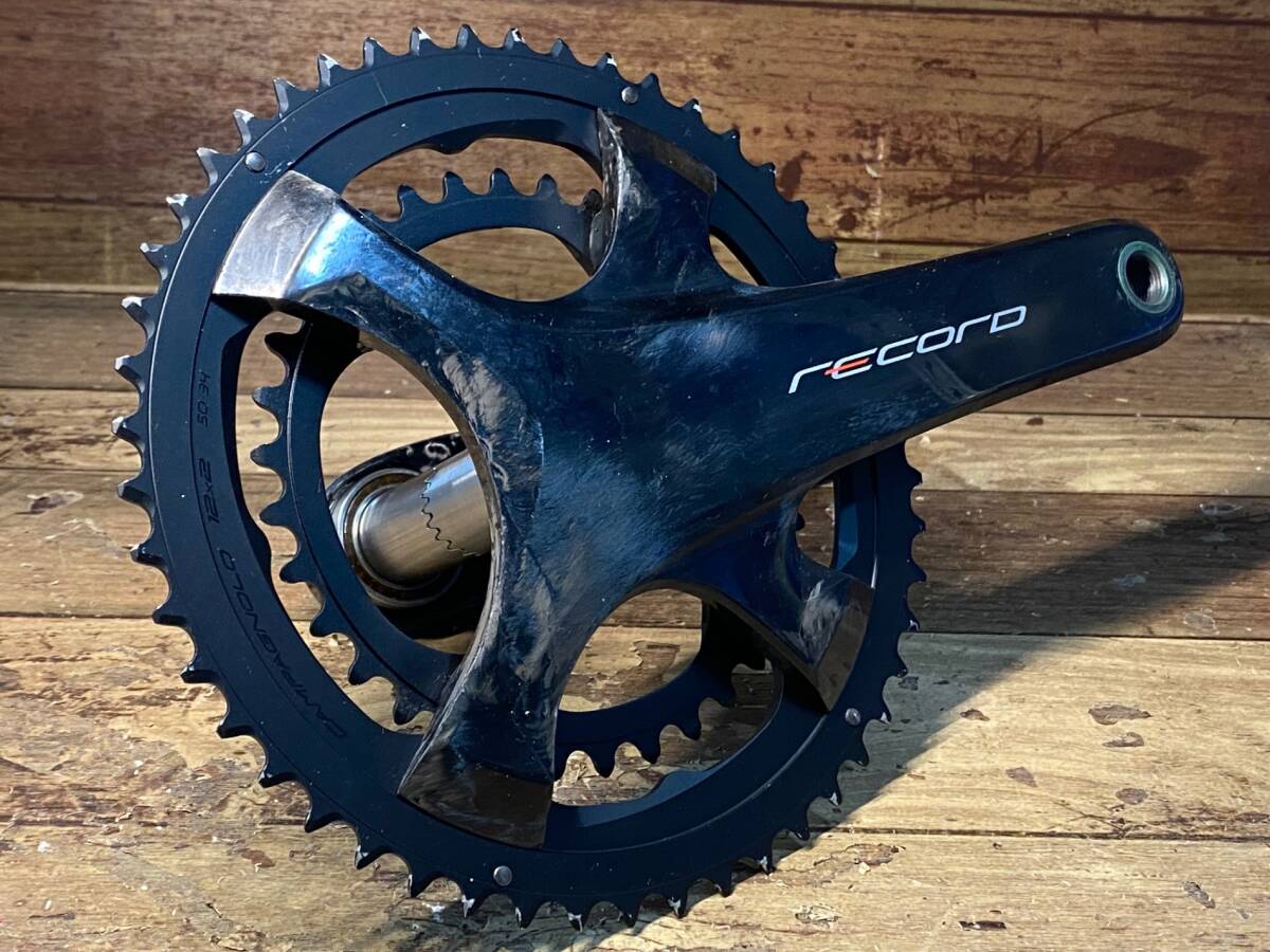 送料無料 通販 カンパニョーロ HW402 CAMPAGNOLO 12S 172.5mm 50/34T ウルトラトルク クランクセット RECORD レコード クランク