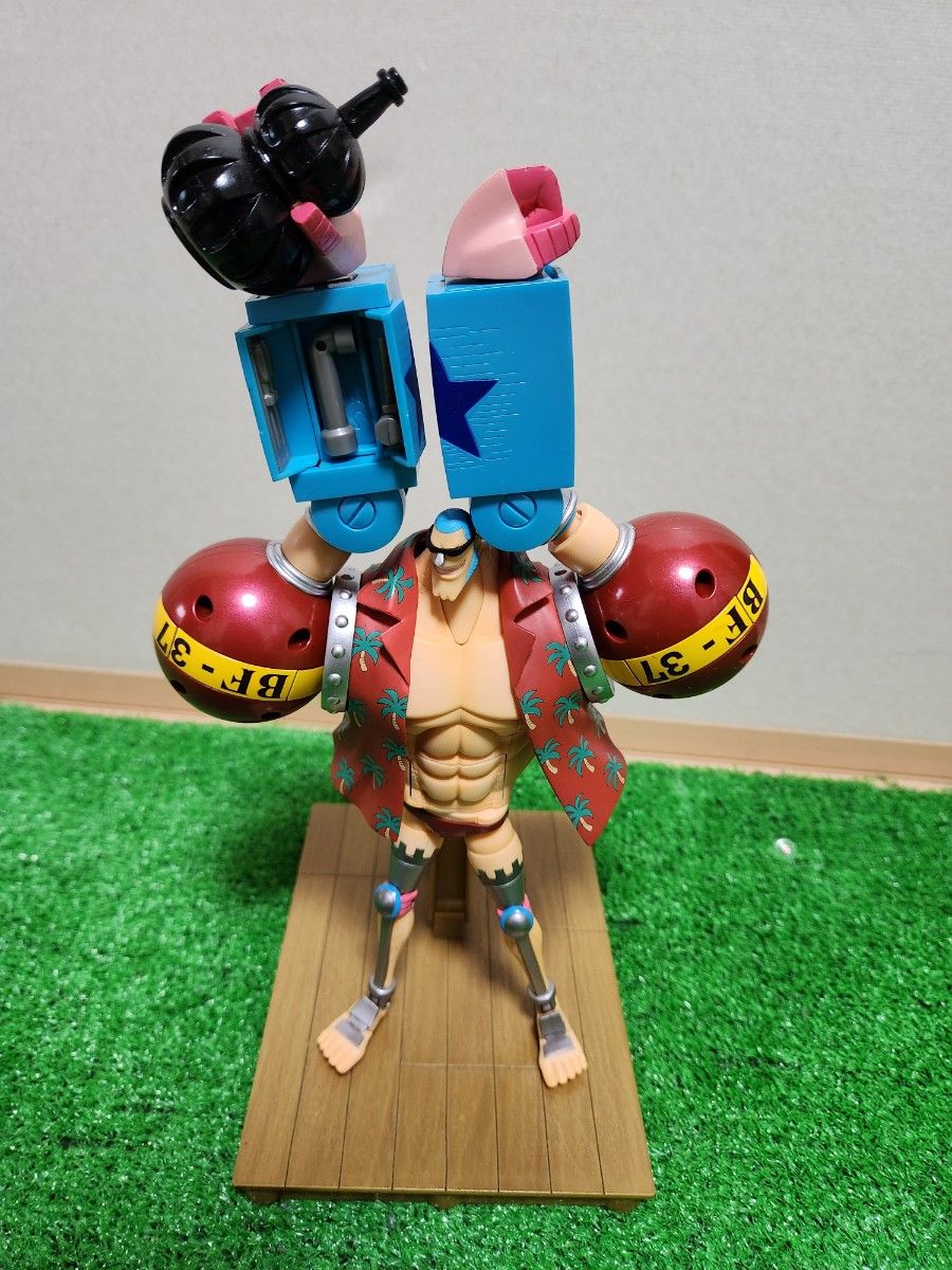 貴重 バンダイ 超合金 ワンピース BF-37 ONE PIECE フランキー 貴重 バンダイ 超合金 ワンピース BF-37 ONE PIECE フランキー