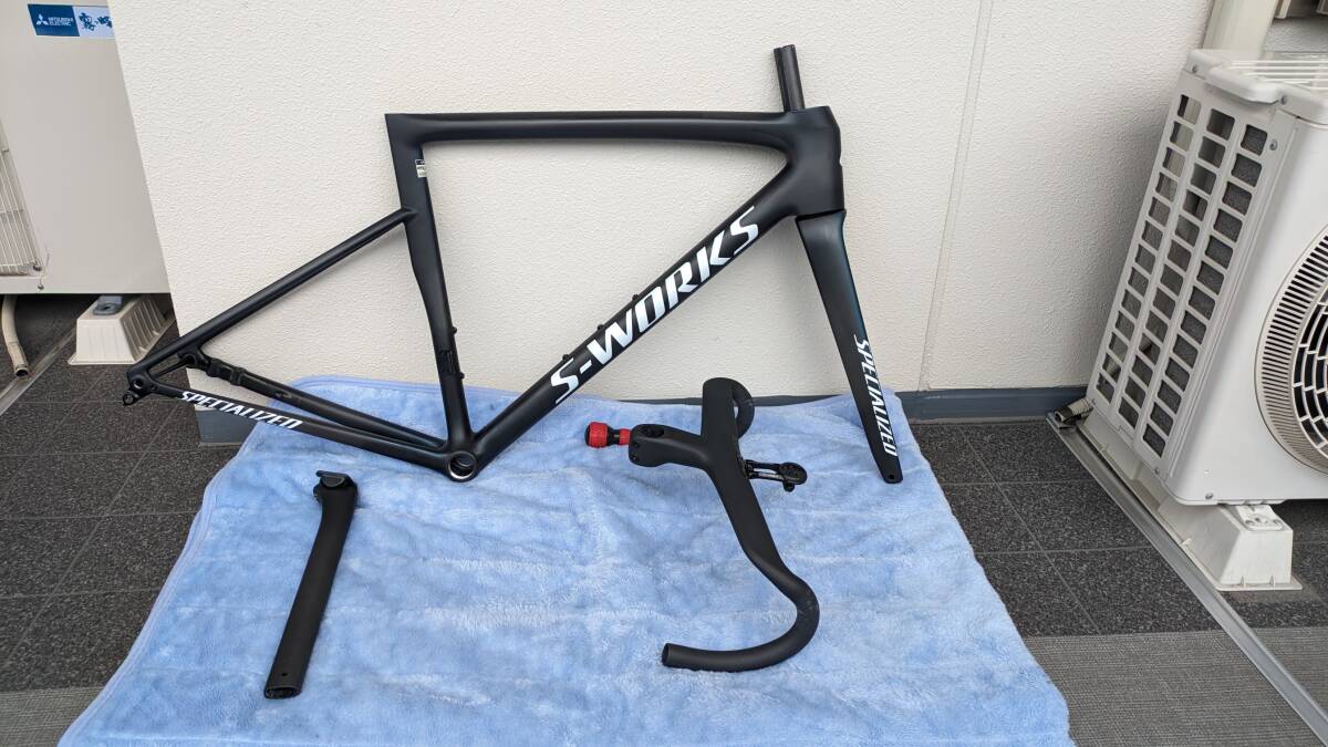 超美品】S-WORKS TARMAC SL8 FRAMESET サイズ54 ROVAL RAPIDE 超美品】S-WORKS TARMAC SL8 FRAMESET サイズ54 ROVAL RAPIDE