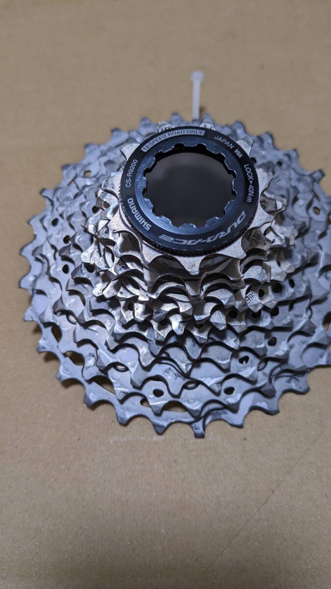 【美品】シマノ SHIMANO デュラエース DURA-ACE CS-R9200 スプロケット 11-30T 12S