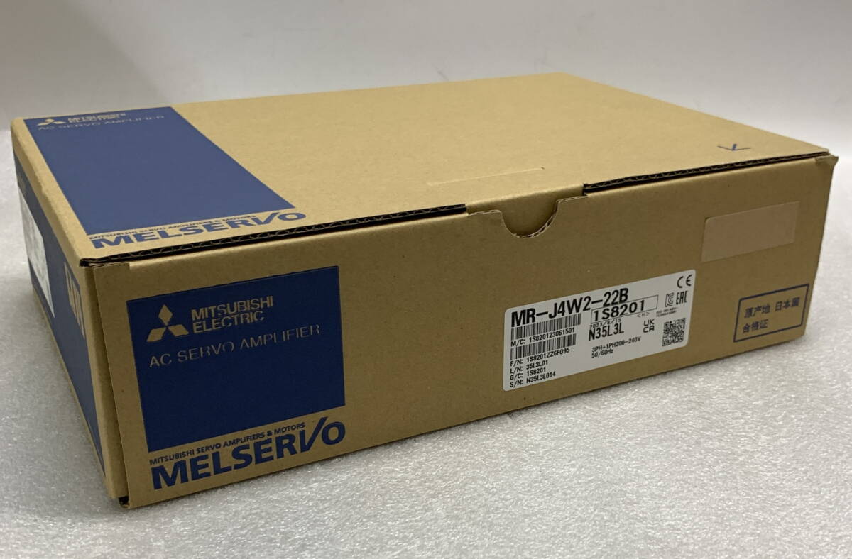◇ MITSUBISHI ACサーボ MELSERVO サーボアンプ [ MR-J4W2-22B ] 【開封確認済み/保管品】 2023年6月製 / 未使用(S240621_3)