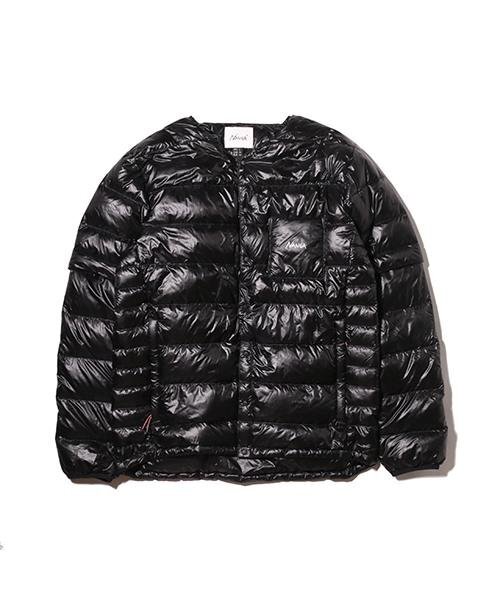 1300228-NANGA/INNER DOWN CARDIGAN DETACHABLE SLEEVE インナーダウ