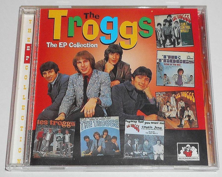 輸入盤◎UK release CD『The Troggs：The EP Collection』Released in 1996★ワイルド・シングのトロッグス 企画ベスト_画像1