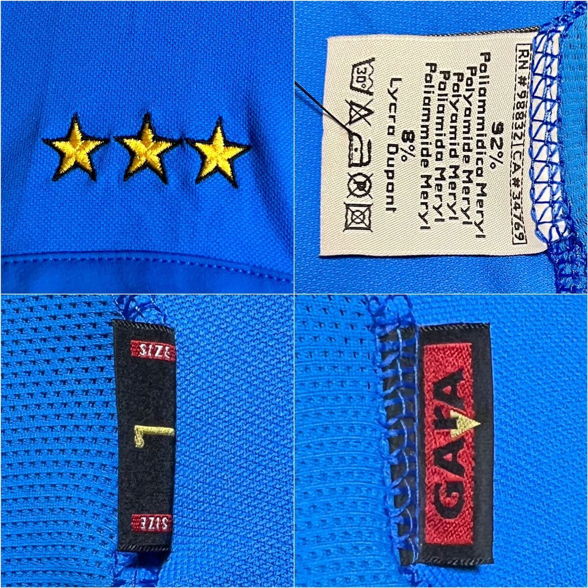新品/タグ付き】2002日韓W杯 イタリア代表 ♯7 デルピエロ【L 新品/タグ付き】2002日韓W杯 イタリア代表 ♯7 デルピエロ【L