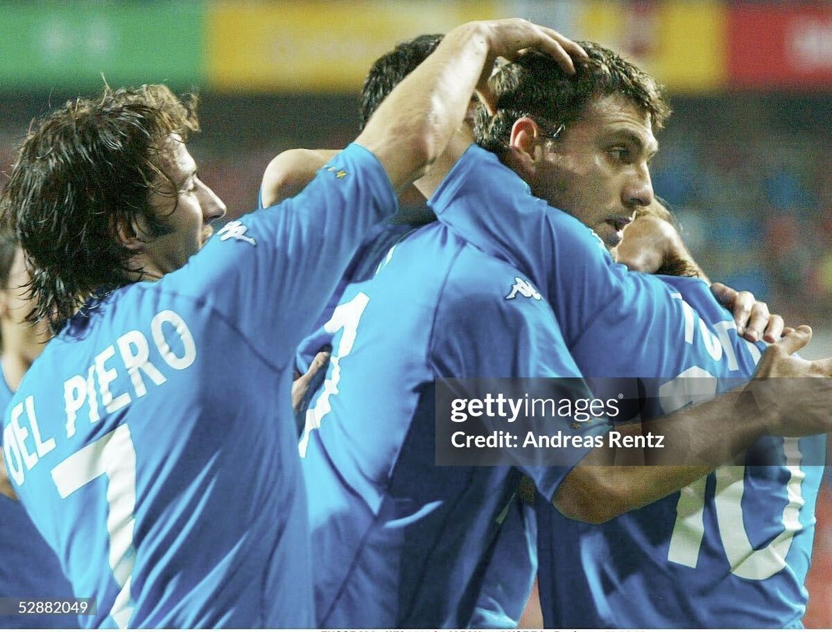 新品/タグ付き】2002日韓W杯 イタリア代表 ♯7 デルピエロ【L 新品/タグ付き】2002日韓W杯 イタリア代表 ♯7 デルピエロ【L
