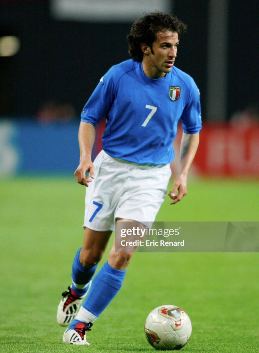 新品/タグ付き】2002日韓W杯 イタリア代表 ♯7 デルピエロ【L 新品/タグ付き】2002日韓W杯 イタリア代表 ♯7 デルピエロ【L