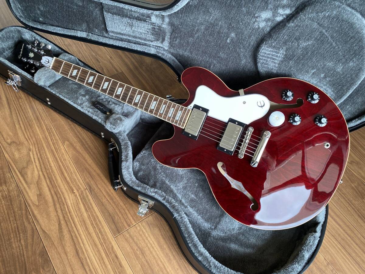 美品 エピフォン Epiphone Noel Gallagher Riviera ノエル 美品 エピフォン Epiphone Noel Gallagher Riviera ノエル
