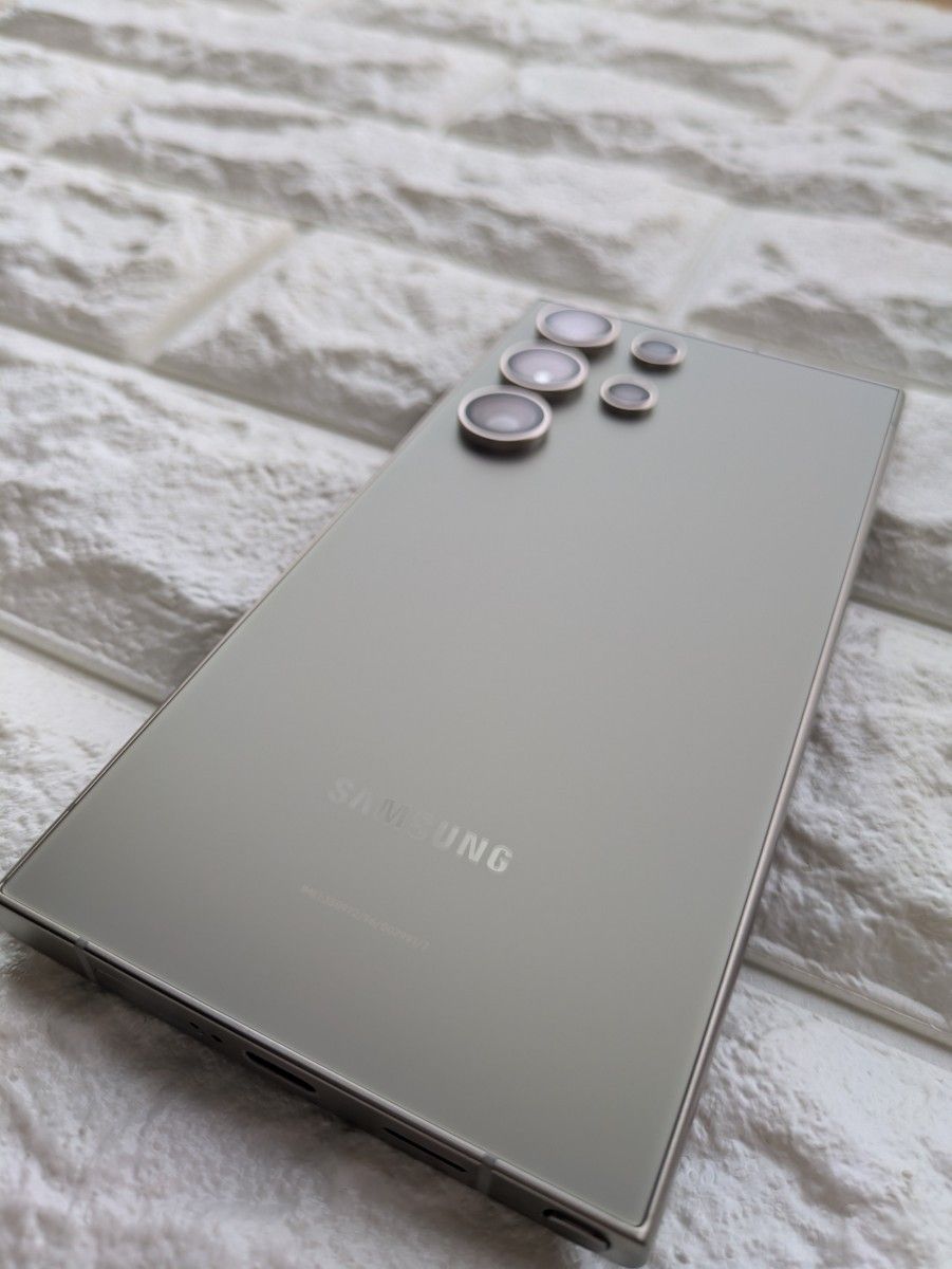 美品】Galaxy S24 ultra 12/256GB 国内版 チタニウム グレー 美品】Galaxy S24 ultra 12/256GB 国内版 チタニウム グレー