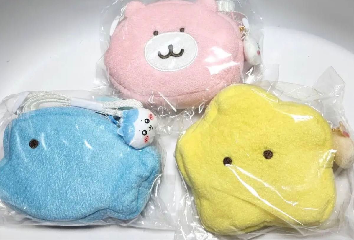 ちいかわ ポシェット ちいかわ&ハチワレ&うさぎ 3種セット ちいかわ ポシェット ちいかわ&ハチワレ&うさぎ 3種セット