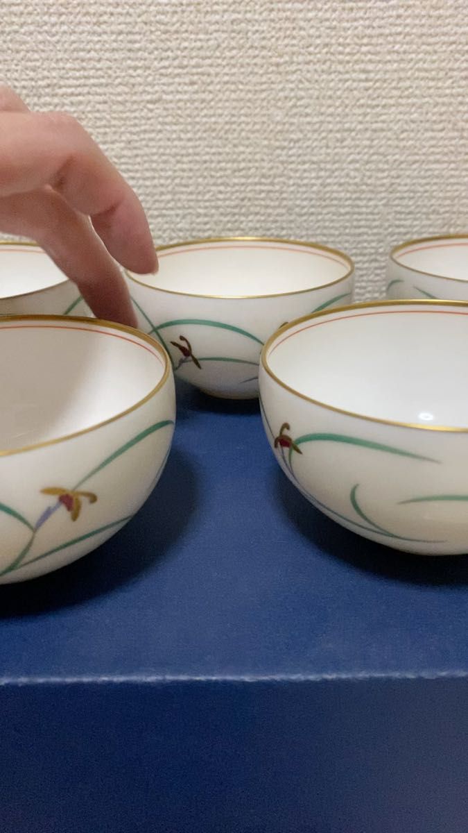 香蘭社 湯呑み5客セット 有田焼