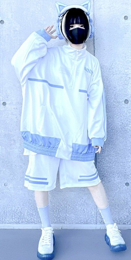 新品 ぬた 上下セット 白 Lサイズ サイバー 天使界隈 ジャージ 新品 ぬた 上下セット 白 Lサイズ サイバー 天使界隈 ジャージ