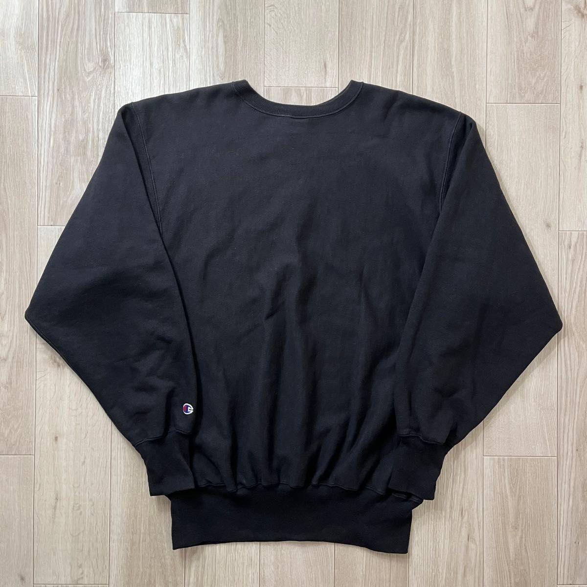 希少】目無しブラック 90s 無地 リバースウィーブ XXL USA製 希少】目無しブラック 90s 無地 リバースウィーブ XXL USA製