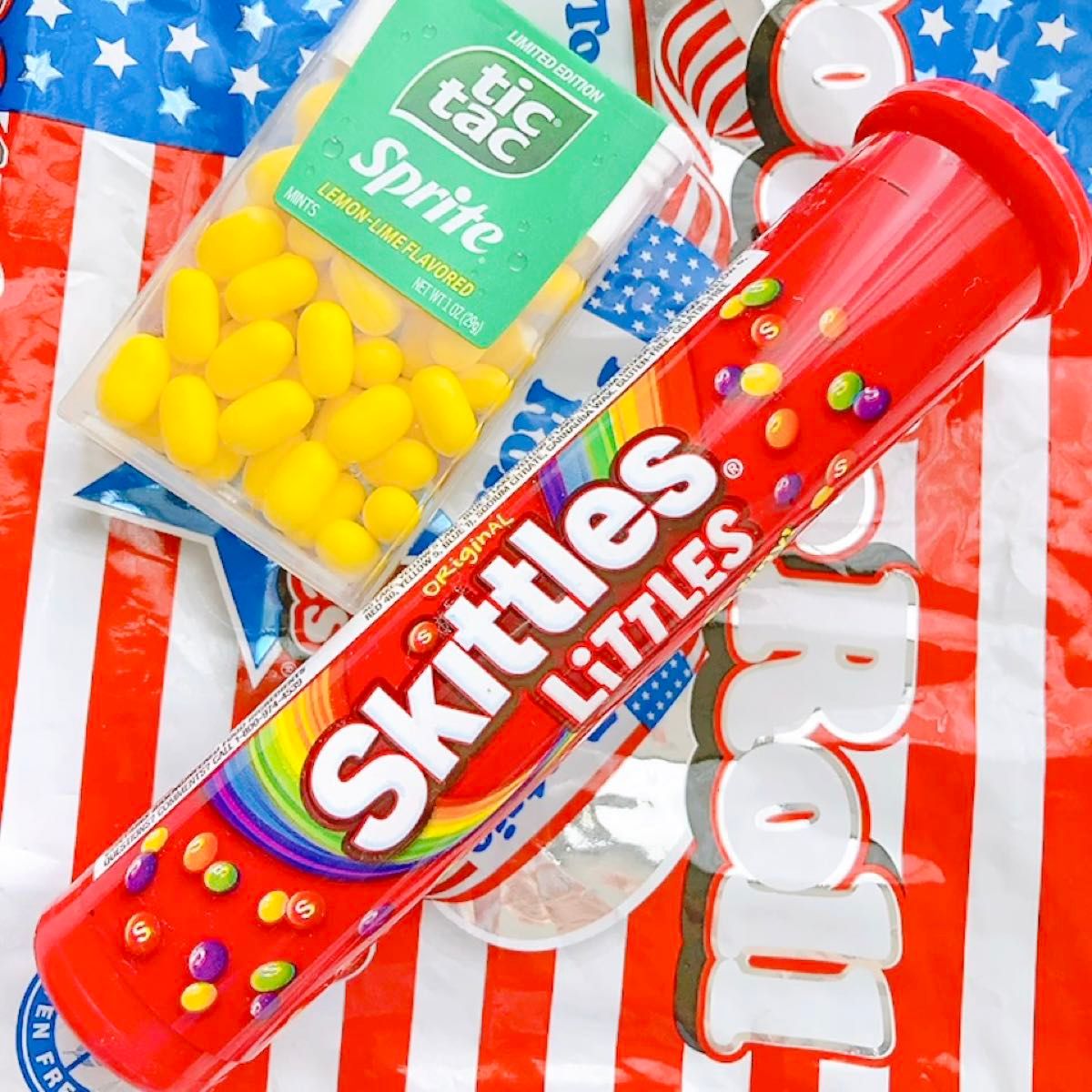 日本未発売 海外 お菓子 skittles tic tac セット スキットルズ アメリカ 輸入菓子