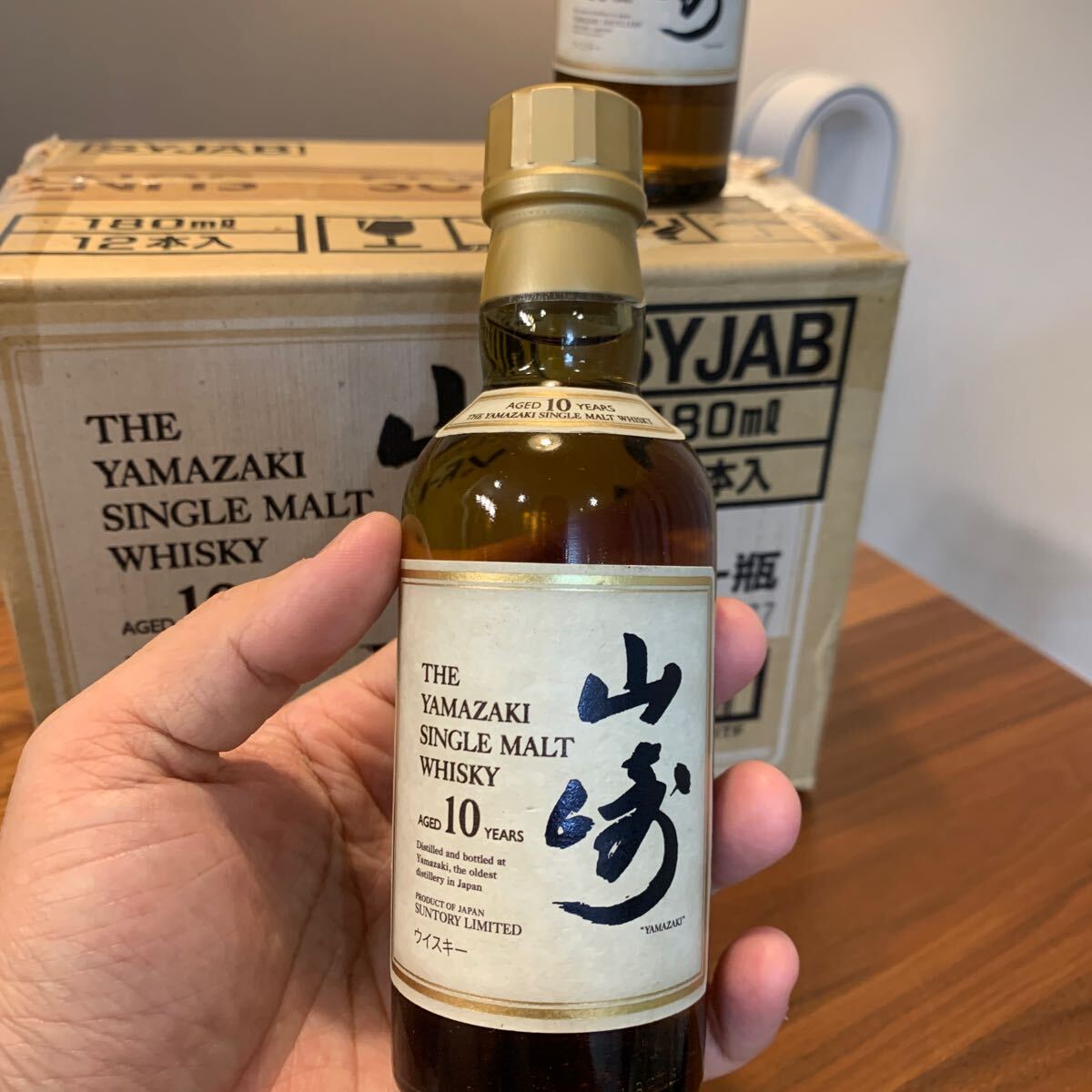 サントリー シングルモルト ウイスキー 山崎10年 180ml 12点 サントリー シングルモルト ウイスキー 山崎10年 180ml 12点