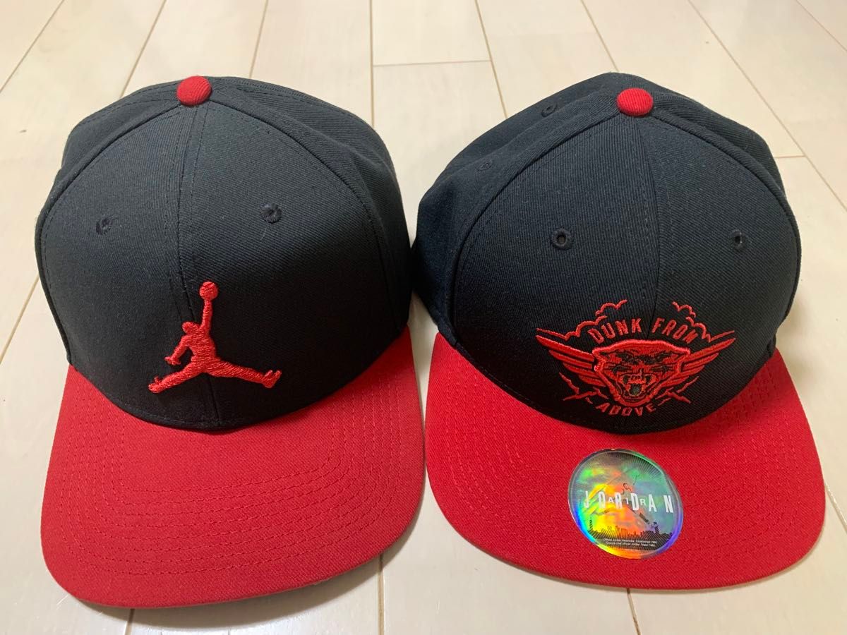 NIKE JORDAN “DUNK FROM ABOVE” Adjustable cap ジョーダン ジャンプマン キャップ 2個