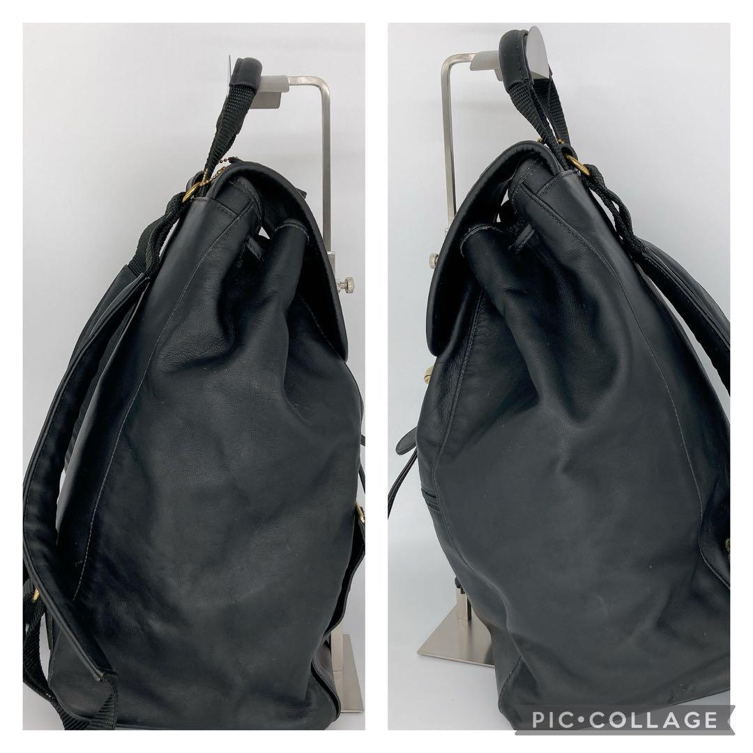 綺麗COACH オールドコーチ リュック 0529 ブラック 大容量 綺麗COACH オールドコーチ リュック 0529 ブラック 大容量