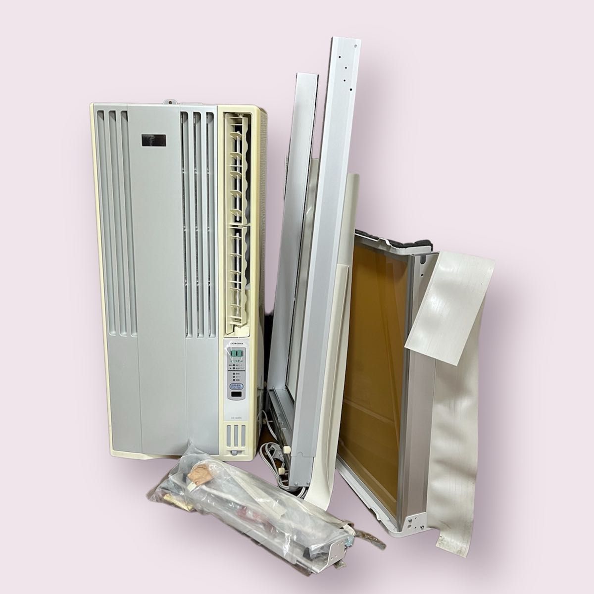 CORONA 窓用エアコン CW-163iRV6 テラス窓(掃き出し窓)用枠