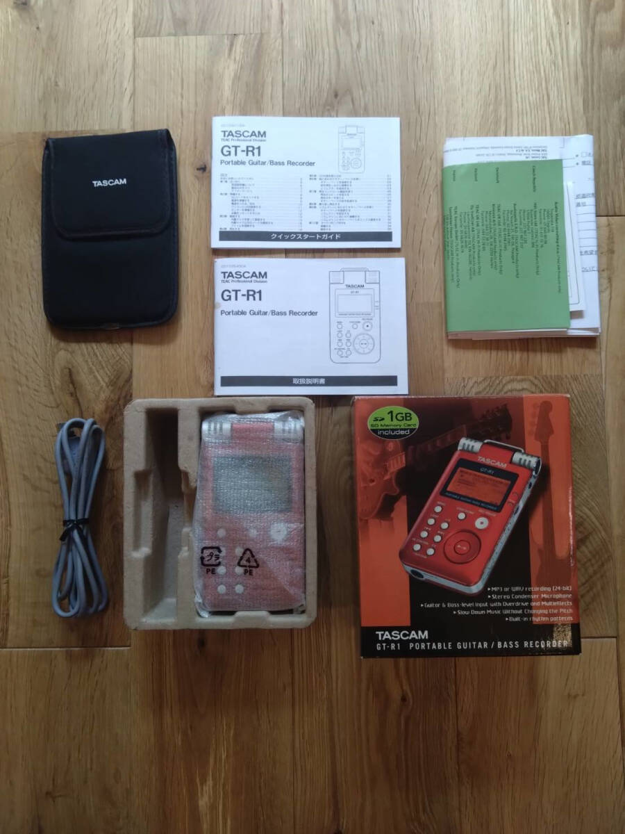 Yahoo!オークション - 【美品】TASCAM GT-R1 ポータブルデジタル Yahoo!オークション - 【美品】TASCAM GT-R1 ポータブルデジタル