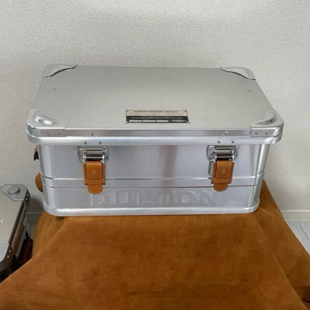 本革】DULTONアルミコンテナレザーカバー レザーカスタム セット 本革】DULTONアルミコンテナレザーカバー レザーカスタム セット