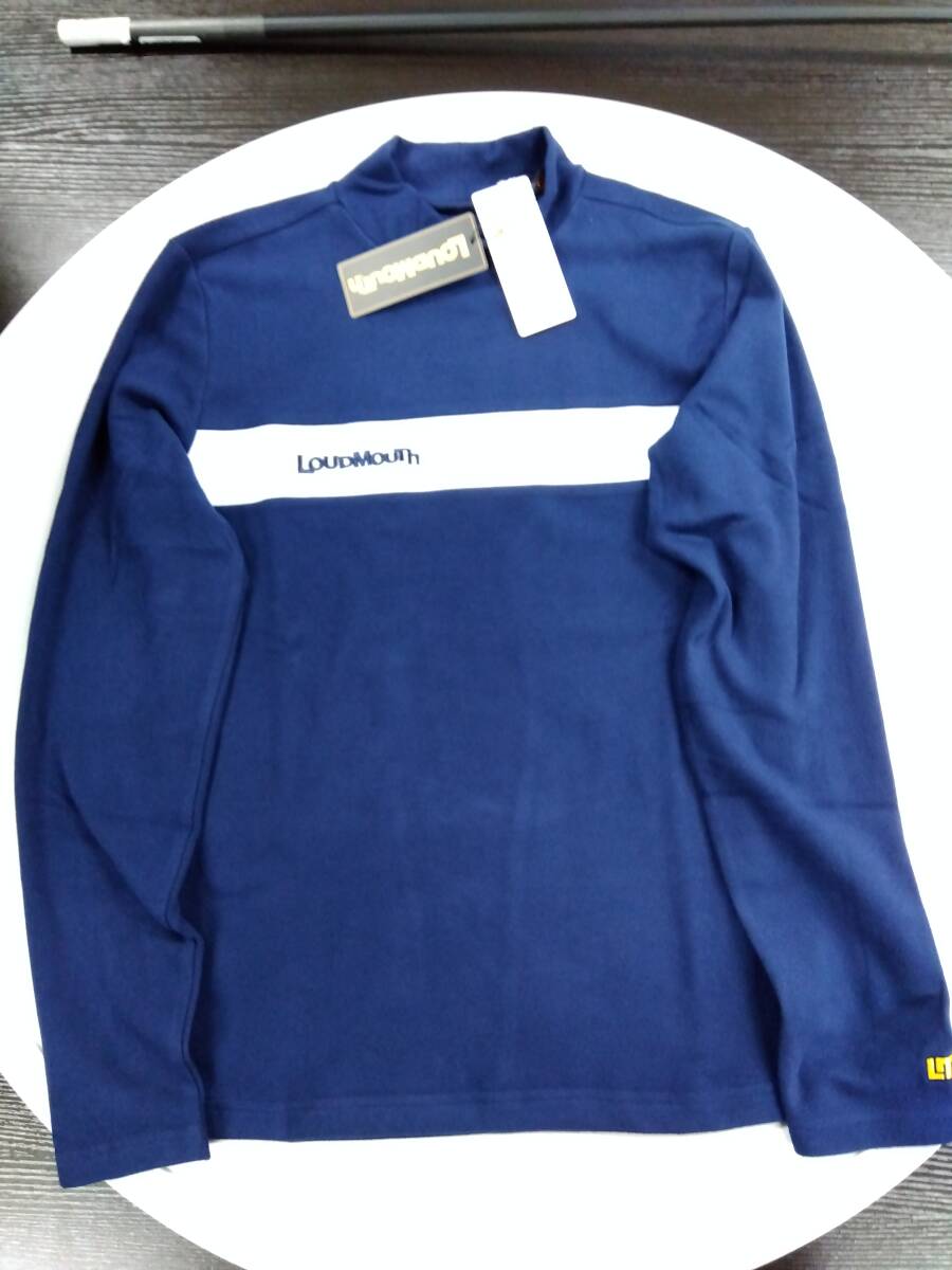 【決算処分SALE】【L】【半額セール】ラウドマウス レディース 長袖ハイネックシャツ 773-554 997(ネイビー) Lサイズ【L-256】
