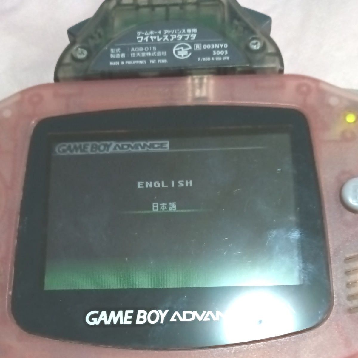 上品なブランド ゲームボーイアドバンス ワイヤレスアダプタ (通電確認のみ アクセサリ、周辺機器