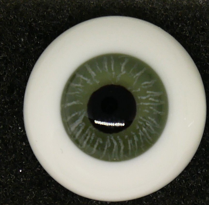 七宝グラスアイ 19mm/13-11mm 濃青×水色 縦長アニメチック 縦長 七宝グラスアイ 19mm/13-11mm 濃青×水色 縦長アニメチック 縦長