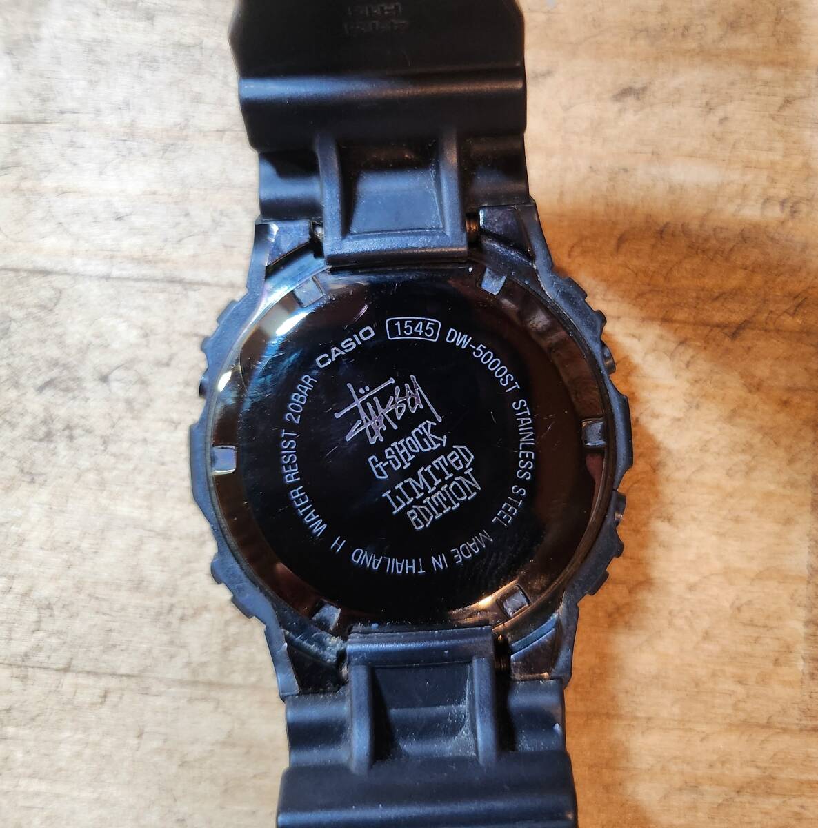 ステューシー Gショック G-SHOCK DW-5000ST-1JR STUSSY 25周年 ステューシー Gショック G-SHOCK DW-5000ST-1JR STUSSY 25周年