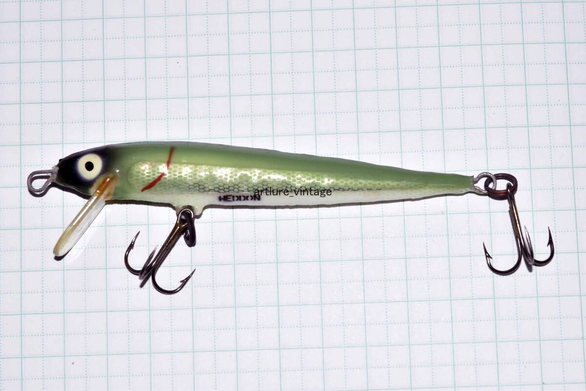 VINTAGE WOODEN LURE HEDDONN OO DOWAGIAC MINNOW (ZA5-J6P) USA VINTAGE WOODEN LURE HEDDONN OO DOWAGIAC MINNOW (ZA5-J6P) USA
