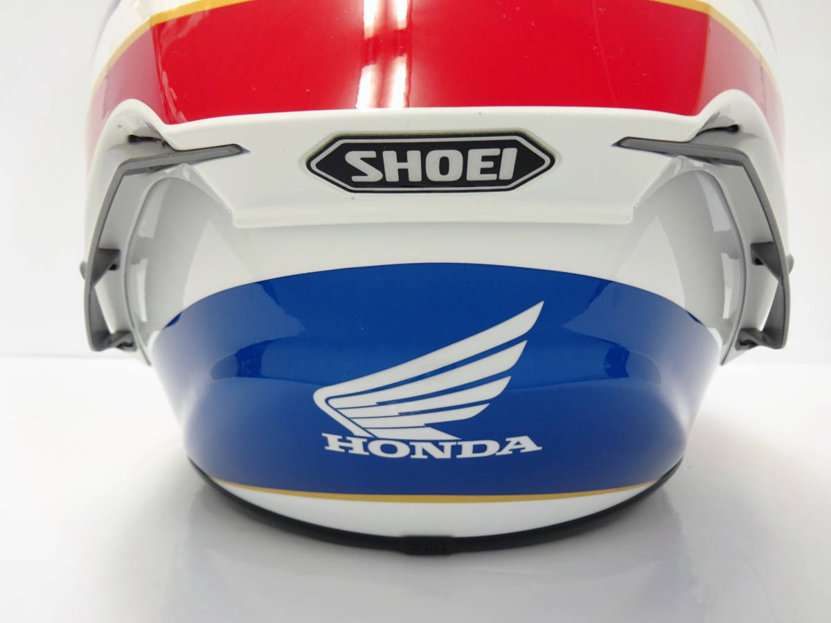 SHOEI HONDA X-Fourteen TC-1 トリコロール Sサイズ X-14 ショウエイ ホンダ ヘルメット 新品 未使用_画像5