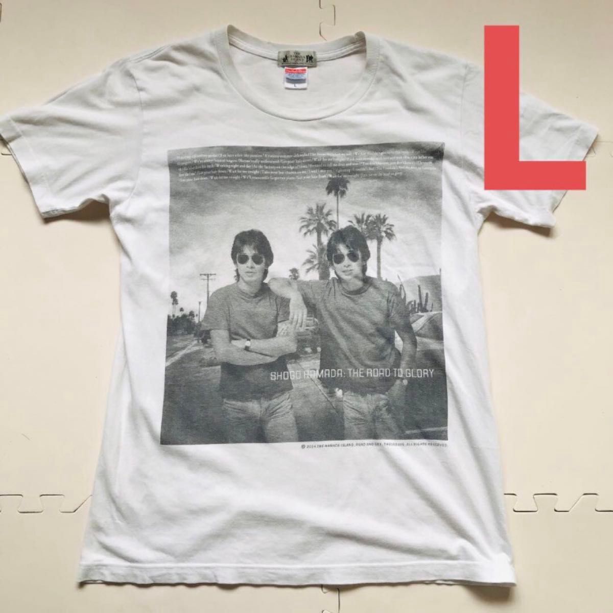 浜田省吾 浜田島 Tシャツ THE HAMADA ISLAND L|Yahoo!フリマ 浜田省吾 浜田島 Tシャツ THE HAMADA ISLAND L|Yahoo!フリマ