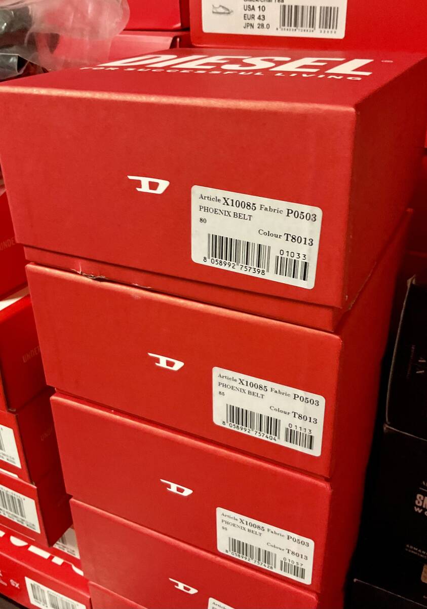 ディーゼル ベルト 1324 サイズ85 ブラック 新品 タグ付 X10085 ディーゼル ベルト 1324 サイズ85 ブラック 新品 タグ付 X10085