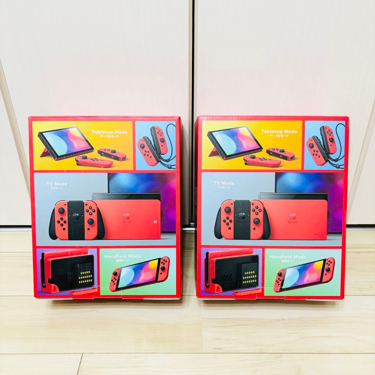 未使用】2台セット 有機EL Nintendo Switch ニンテンドー