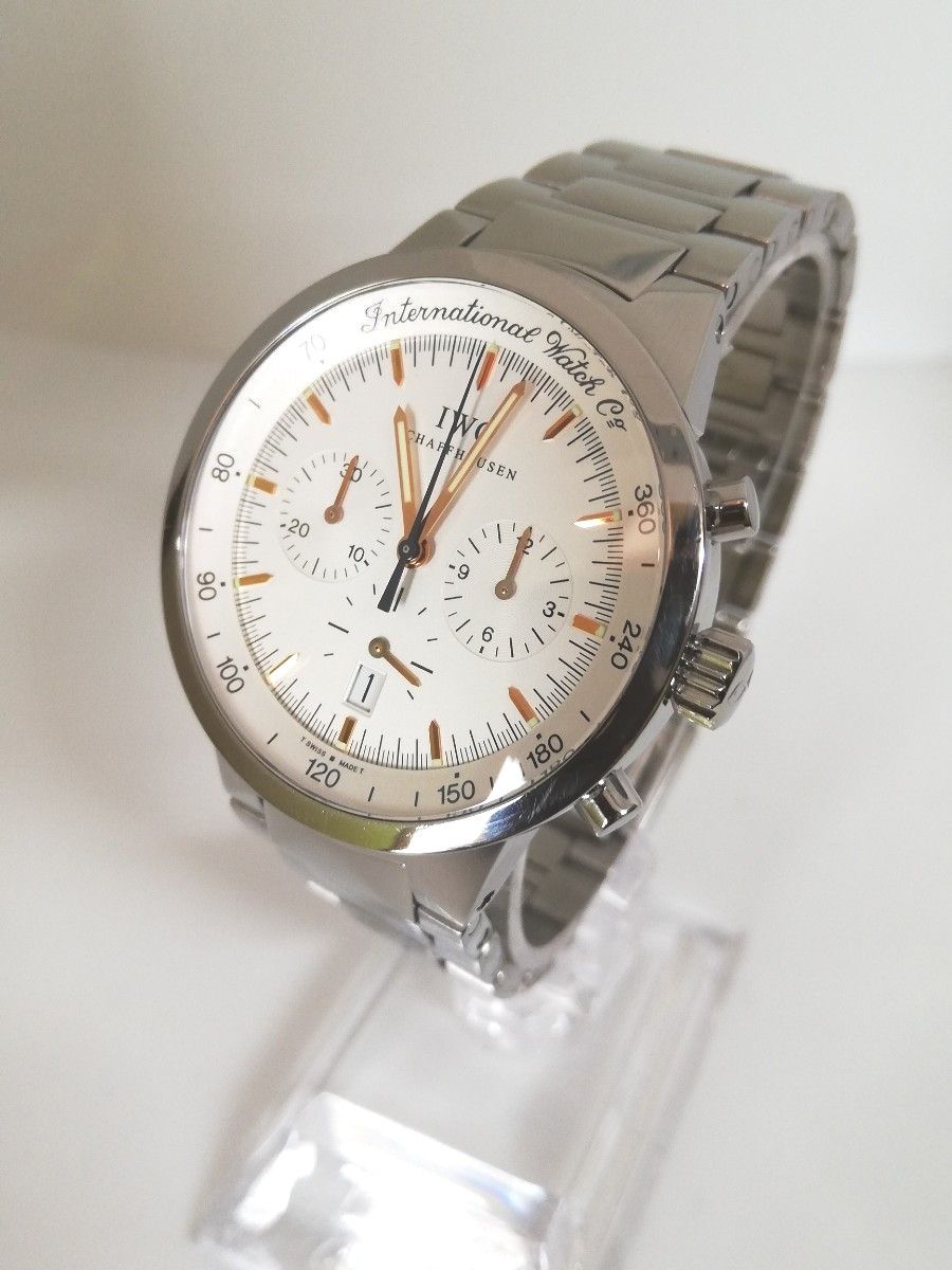 美品 希少 電池交換済】IWC IW372703 GSTセミメカニカルクォーツ 美品 希少 電池交換済】IWC IW372703 GSTセミメカニカルクォーツ