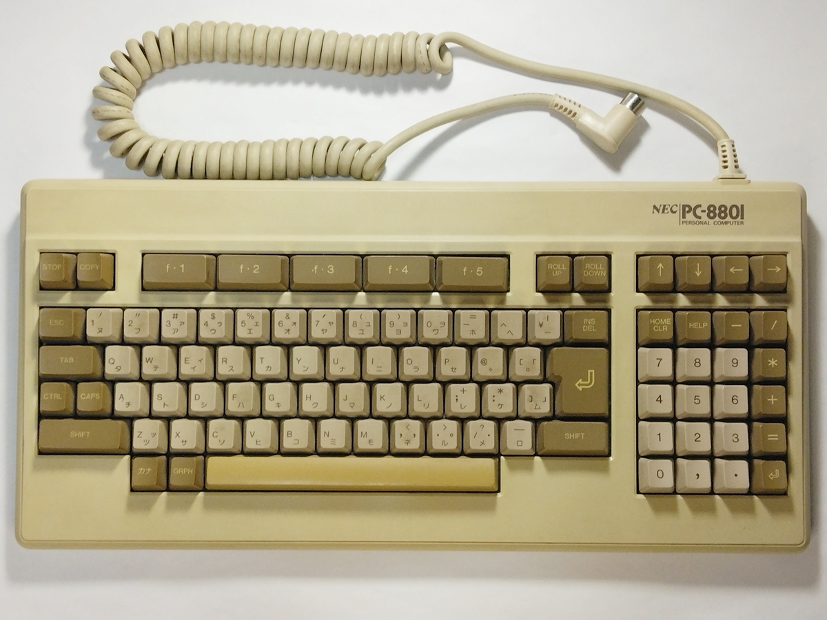 Yahoo!オークション - NEC PC-8801用キーボード Yahoo!オークション - NEC PC-8801用キーボード