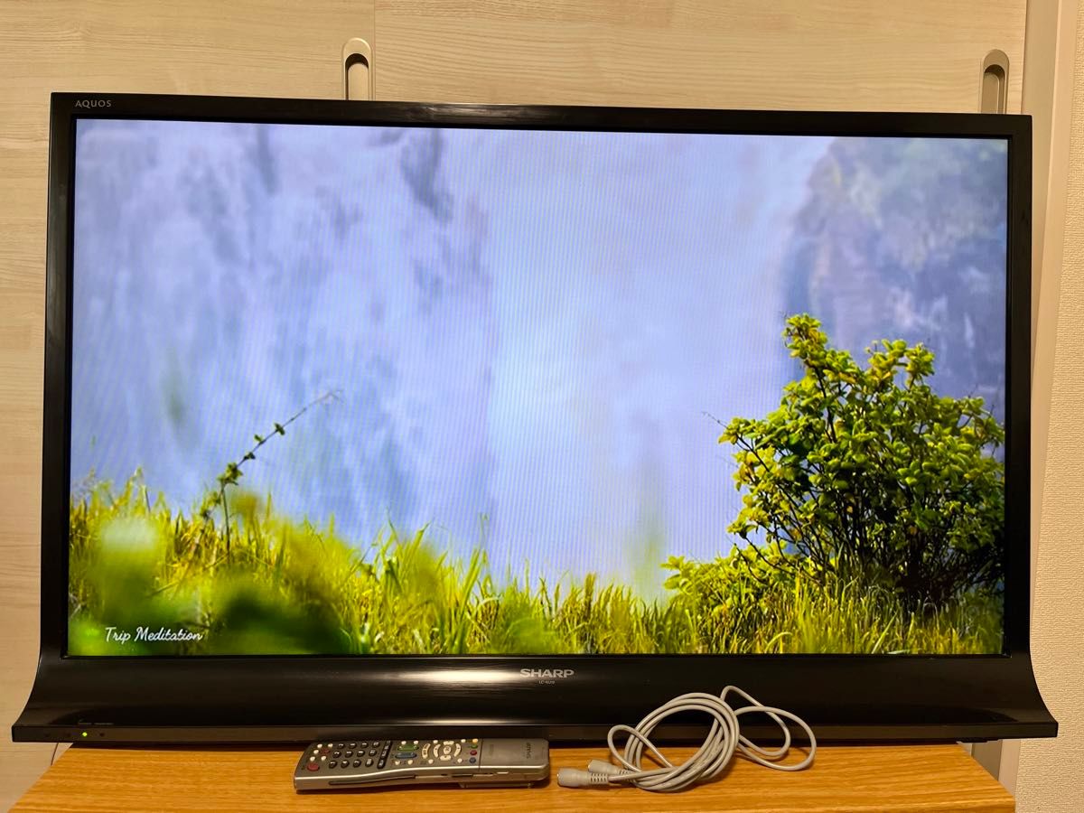 値下げ SHARP AQUOS 40型お洒落スラントデザイン液晶TV LC-40J10 値下げ SHARP AQUOS 40型お洒落スラントデザイン液晶TV LC-40J10