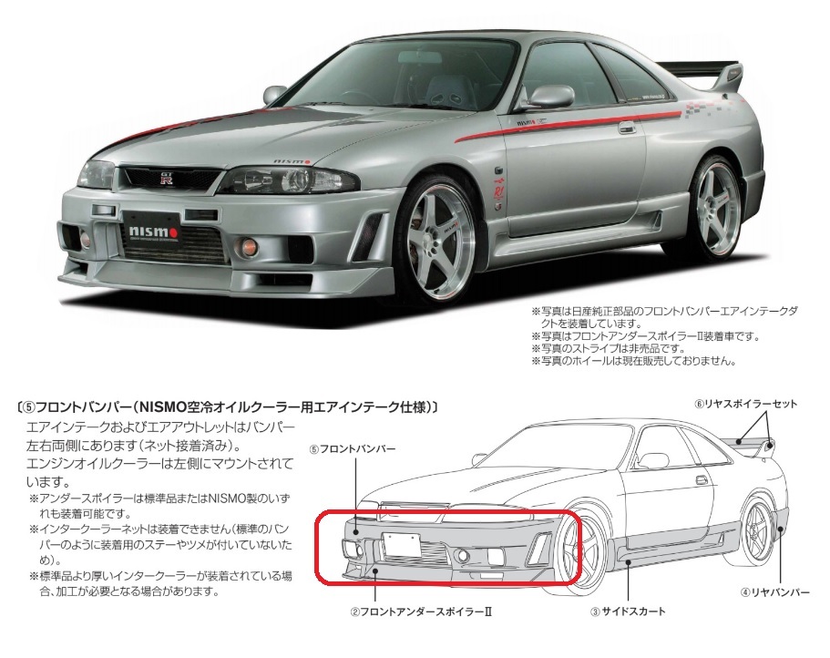 日本代購代標第一品牌【樂淘letao】-☆即決ラスト1個BCNR33 GT-R nismo フロントバンパー62022-RS596 新品未使用即納在庫有り手渡し可(ニスモ)即納在庫有GTR Nur
