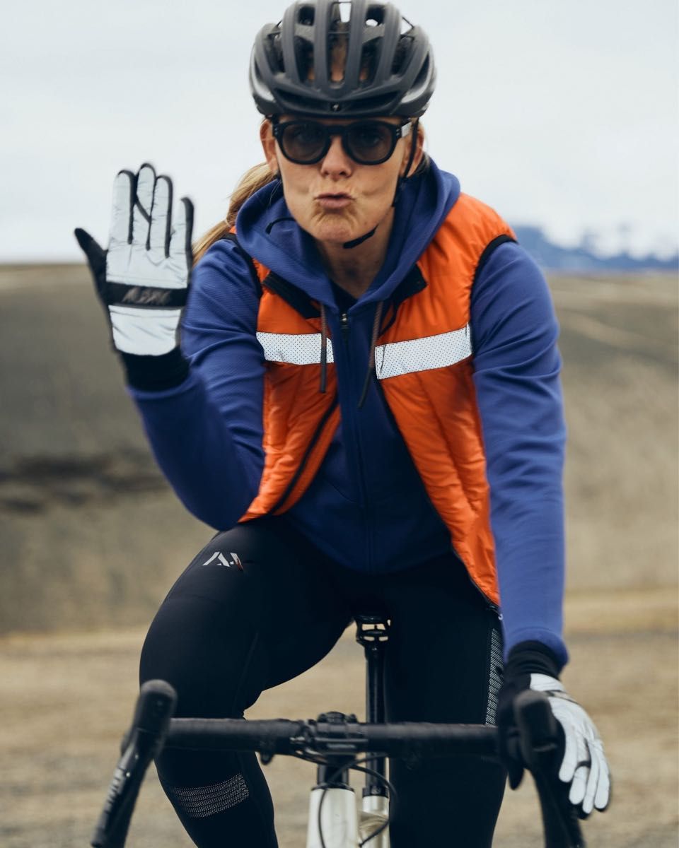 Café de みつかる Cycliste カフェドシクリステサーマルジレ メンズS Café de みつかる Cycliste カフェドシクリステサーマルジレ メンズS