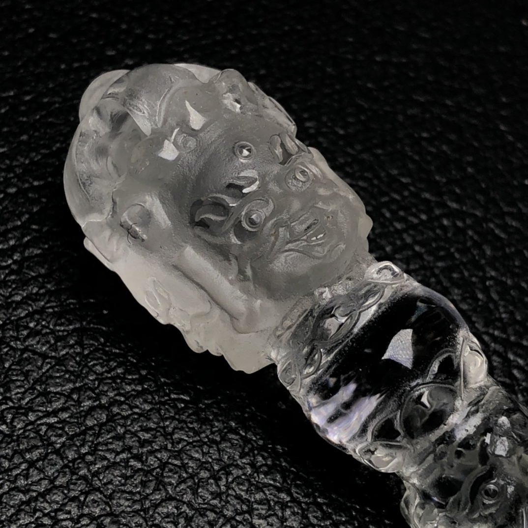 珍品旧蔵*清時代 西藏老料 水晶藏傳 仏教密宗法器 珍品旧蔵*清時代 西藏老料 水晶藏傳 仏教密宗法器