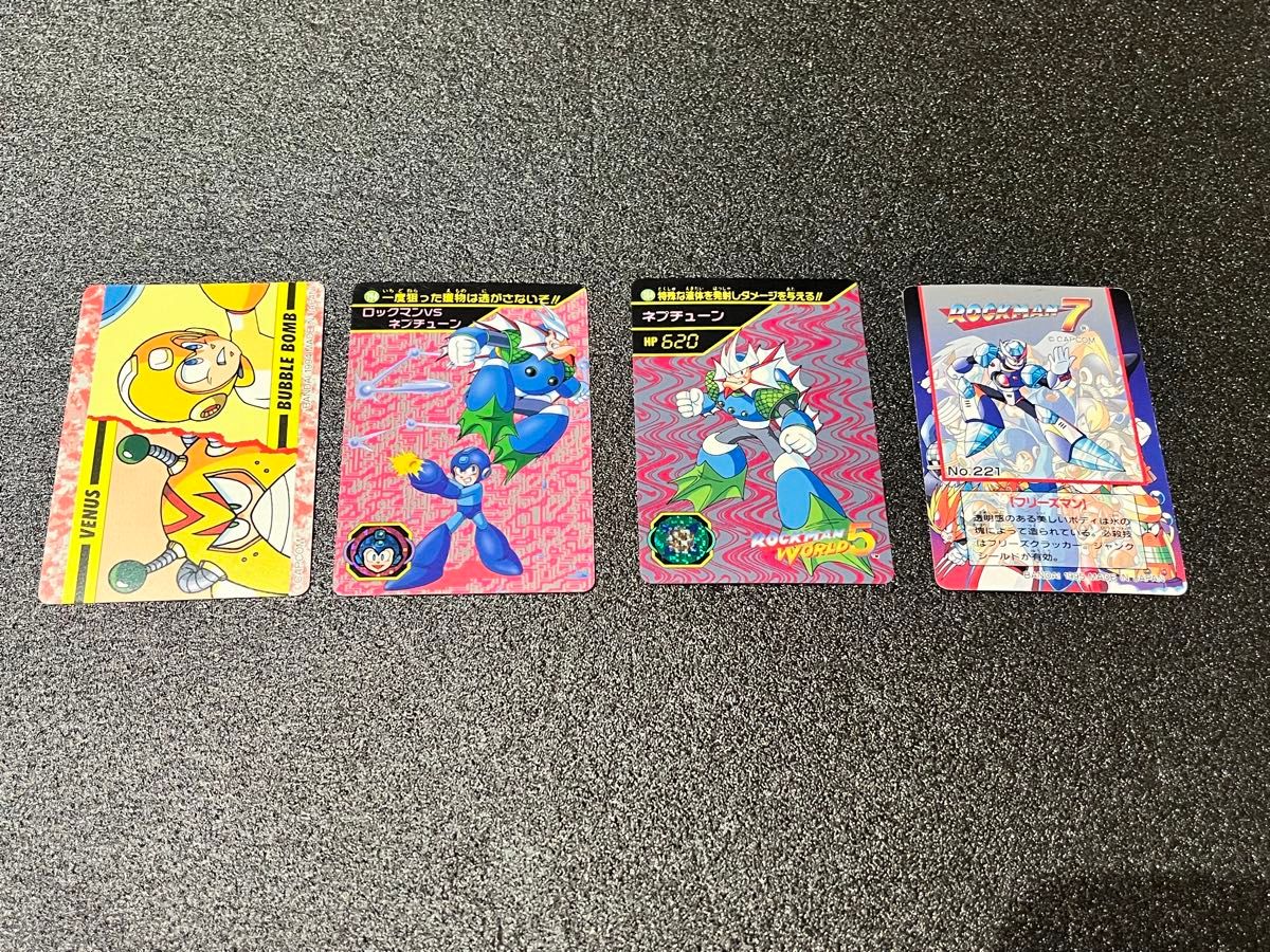 ロックマン カードダス レトロ 4枚まとめ売り|Yahoo!フリマ(旧 ロックマン カードダス レトロ 4枚まとめ売り|Yahoo!フリマ(旧