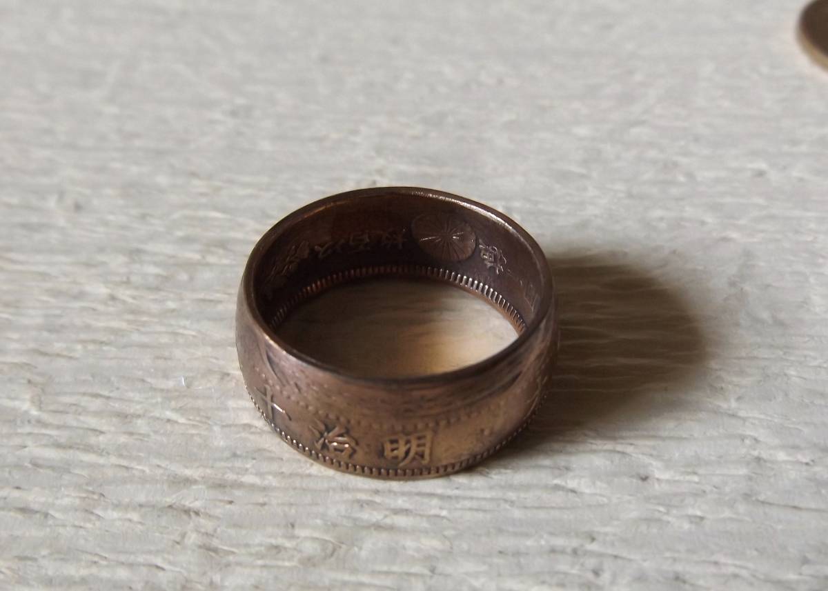 18 номер размер ko Yinling g кольцо новый товар не использовался бесплатная доставка (9605) ручная работа Anne te-k старая монета деньги монета ручная работа .. . глава 