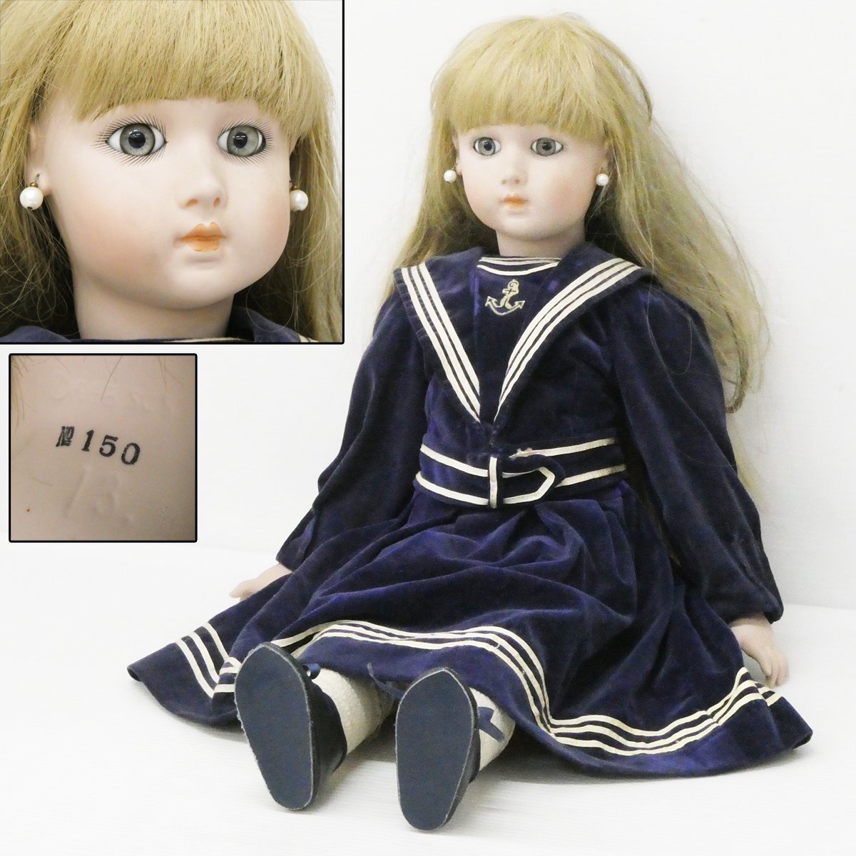 春新作の gean(jean) ビスクドール marcile ベビードール 1984 ビスクドール