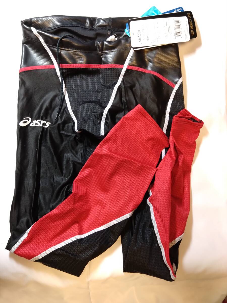 アシックス asics 競泳水着 メンズ 品番 AMA503 色 ブラック アシックス asics 競泳水着 メンズ 品番 AMA503 色 ブラック