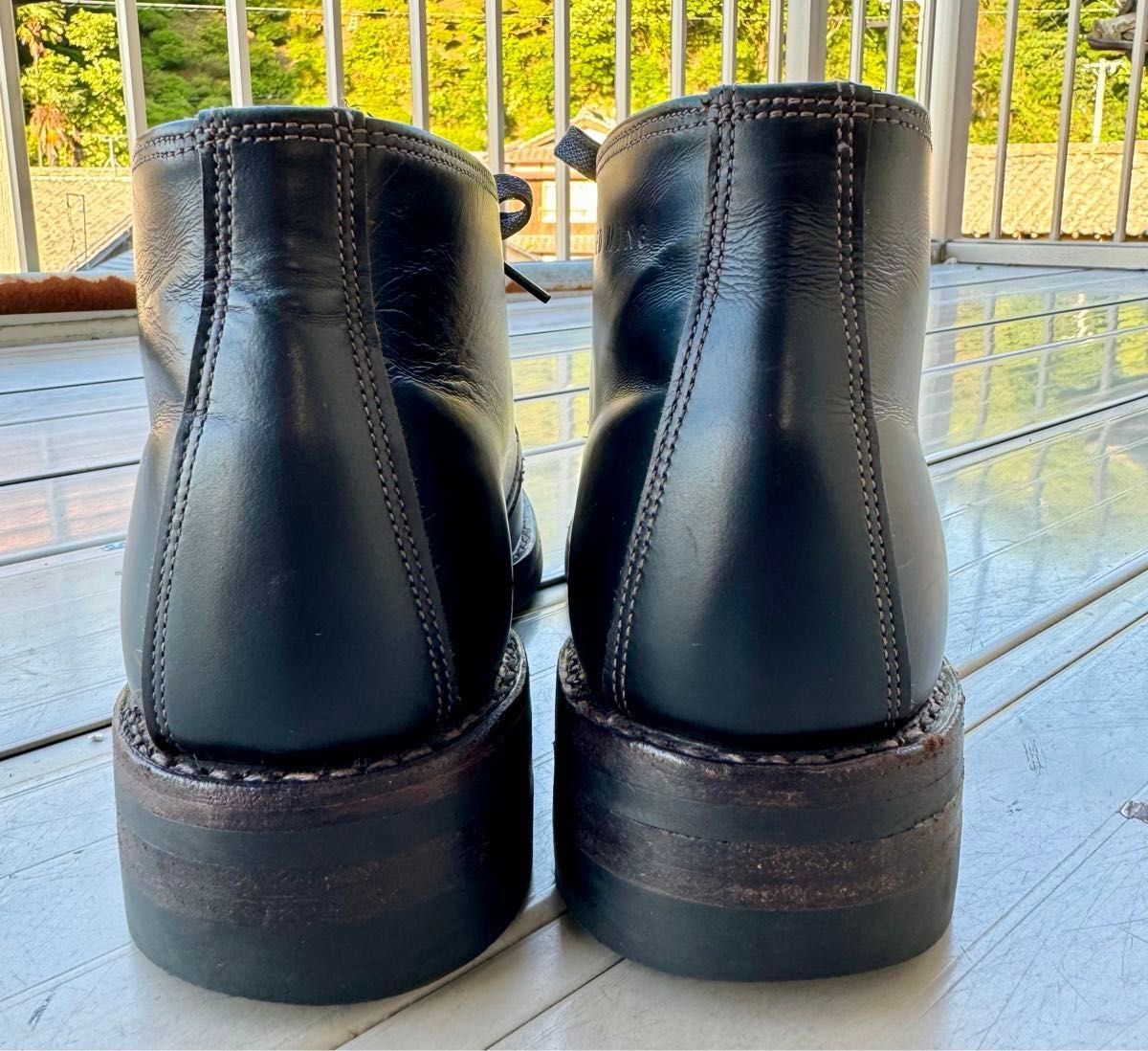 REDWING 9852 サイズ8ハーフ 犬タグ 茶芯 ソールカスタム レッド REDWING 9852 サイズ8ハーフ 犬タグ 茶芯 ソールカスタム レッド