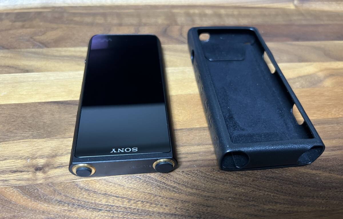 SONY WALKMAN NW-ZX507 武蔵野レーベル ケース付 SONY NW-ZX507 レザーケース付き 使用少なめ(Sony Walkman NW